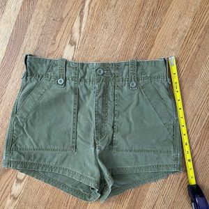 Free People shorts-size 10- 100% cotton, high waisted